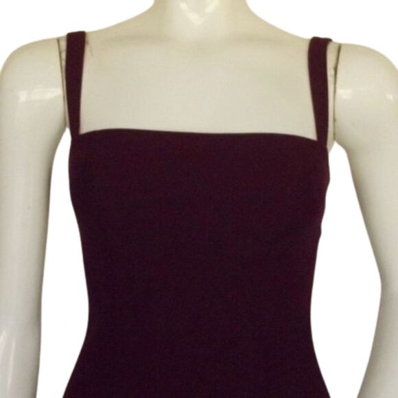 CINQ A SEPT Midi Dress, 2, Purple, Sleeveless/Wide straps, Back Zipper - Picture 2 of 14
